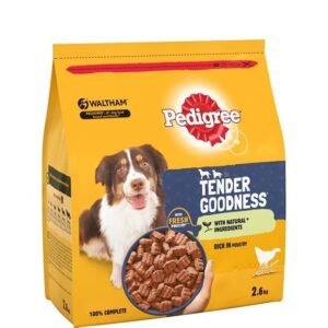 PEDIGREE TENDER GOODNESS Adult Medium/ Large Dry Dog Food with Poultry 2.6kg