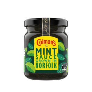 Colman's Mint Sauce made with Norfolk grown mint the perfect condiment for roast lamb 165 g
