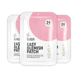 Pimple Patches by Glacia - 72 Pack of Hydrocolloid Patches, Spot Patches for All Skin Types