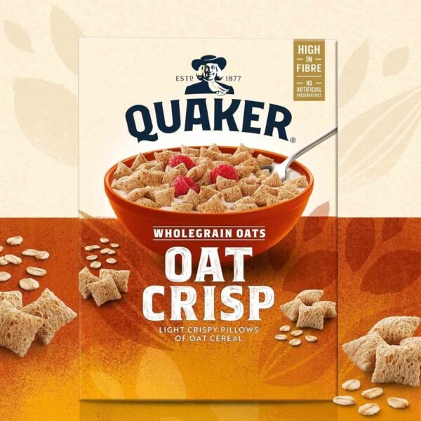 Quaker Oat Crisp Original Cereal, 375 g - Image 2