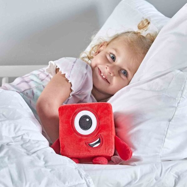 Learning Resources HM94553-UK One, Numberblocks Plush Girls & Boys, Soft Toys for Toddlers 1-3, Red - Image 3