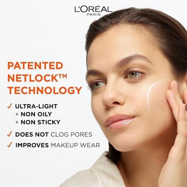 L`Oreal Paris Revitalift Clinical SPF 50+ Invisible UV Fluid, Protect, Prevent and Improve Ageing Signs, Non-Oily Formula for All Skin Tones, Advanced UV Protection and Antioxidant Vitamin C, 50ml - Image 4