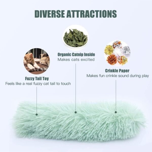 SUPERFA 3 Pack Catnip Toys for Cats, Cat Toys for Indoor Adult Kitten - Image 2