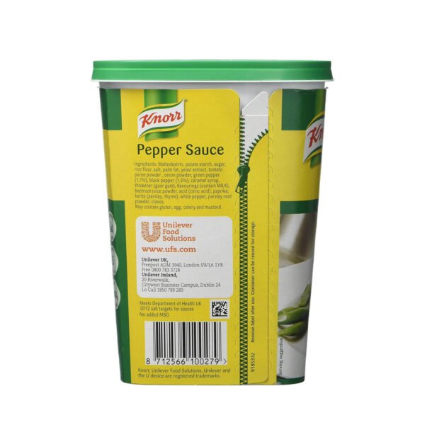 Knorr Pepper Sauce Mix, 600g (Makes 5L) 15116905 - Image 2