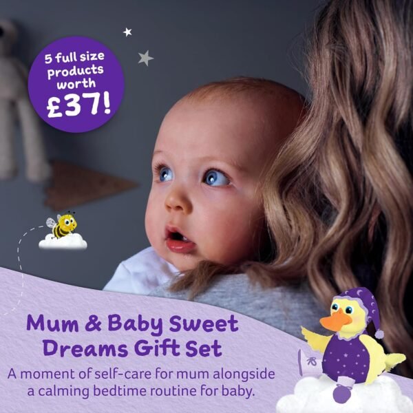 Childs Farm Mum and Baby Sweet Dreams Gift, 3-Step Sleep Routine for Baby - Image 5