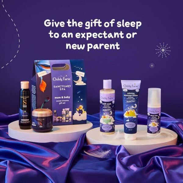 Childs Farm Mum and Baby Sweet Dreams Gift, 3-Step Sleep Routine for Baby - Image 4