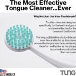 Peak Essentials Tung Brush with Cap | Tongue Cleaner for Adults | Tongue Scraper for Adults | Tongue Scrubber - Image 3