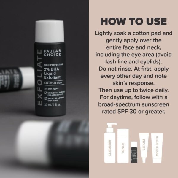 Paula's Choice SKIN PERFECTING 2% BHA Liquid Exfoliant, Combination & Oily Skin - 30 ml - Image 5