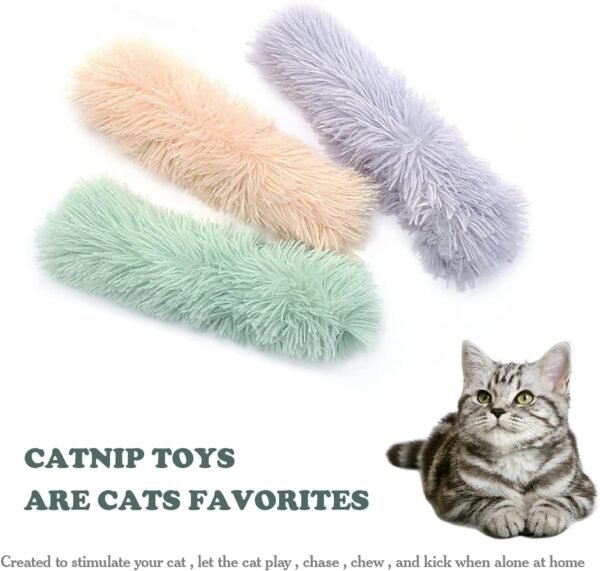 SUPERFA 3 Pack Catnip Toys for Cats, Cat Toys for Indoor Adult Kitten - Image 4