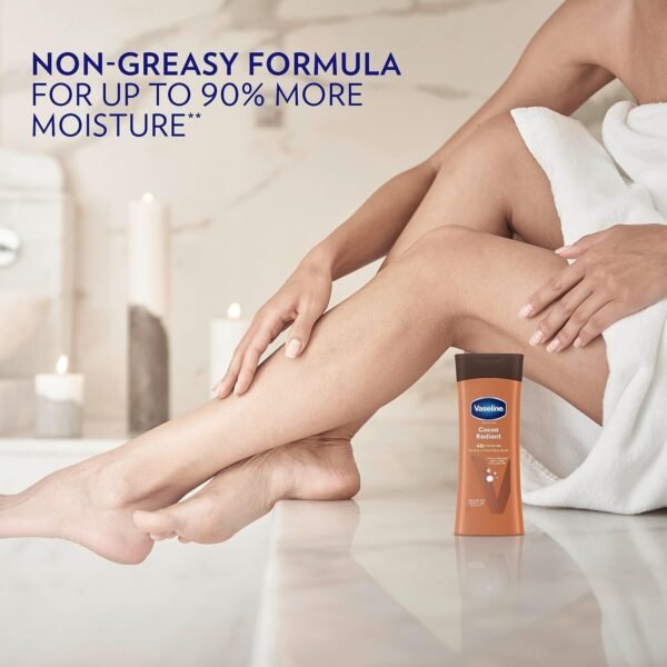 Vaseline Intensive Care Cocoa Radiant Body Lotion with ultra-hydrating lipids 200 ml - Image 3