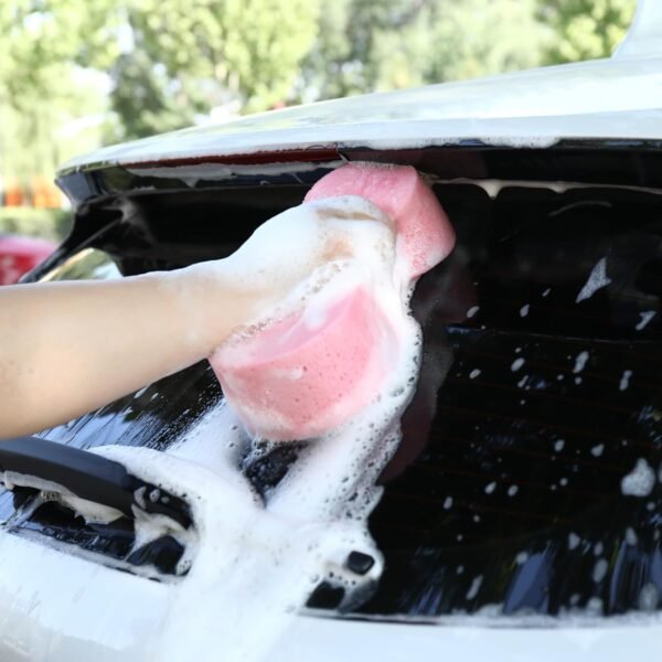 Car Wash Sponge, 2.4in Thick Extra Large Sponges for Car Cleaning, (2 Pcs, 8.7X4.3X2.4in) - Image 5