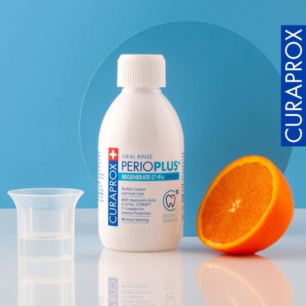 Curaprox PerioPlus+ Regenerate Mouthwash, 200ml - Image 5