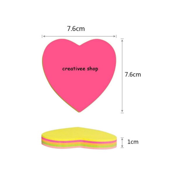 Sticky Notes,Self-Adhesive Self-Stick Removable Sticky Notes - 6 Pads Per Pack - 100 Sheets Per Pad - 76mm x 76 mm - Image 2