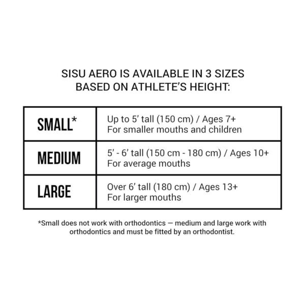 SISU 1.6 Next Gen Aero Mouth Guard, Snow White - Image 5