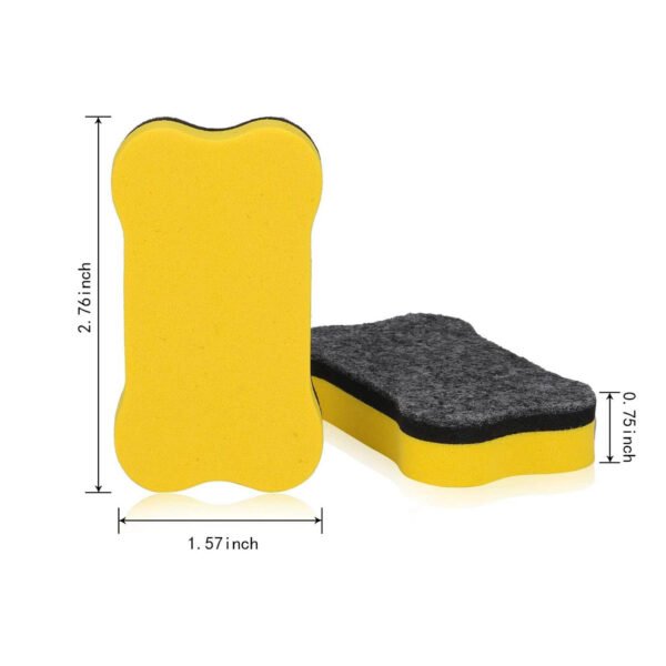 48 Pieces Magnetic Whiteboard Dry Eraser Office Erasers Bone Shaped Dry Erasers Fit for School - Office - Image 4