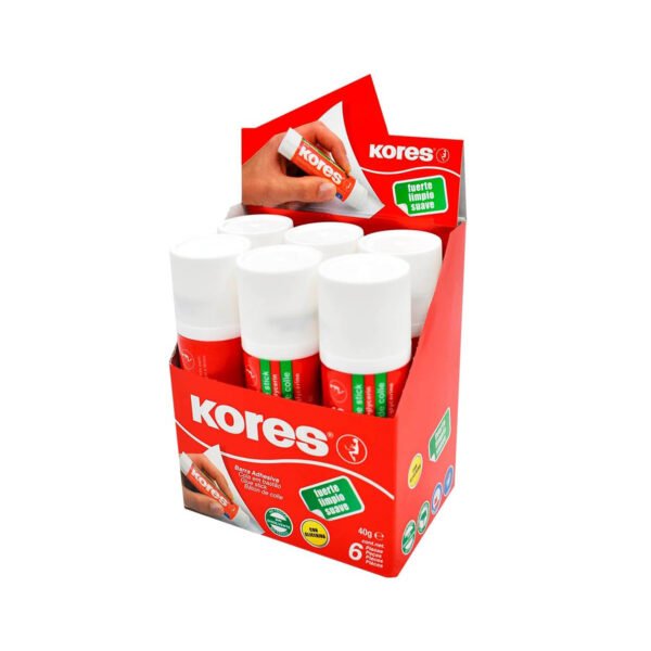 Kores - Glue Stick, Strong-Hold Adhesive, Safe and Non-Toxic Craft Glue -  Pack of 2 x 8g - Image 3