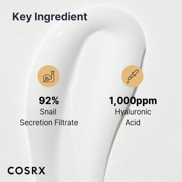 COSRX Advanced Snail 92 All in one Cream - Acne-prone, Sensitive Skin, Korean Skincare (3.53oz/100g) - Image 5