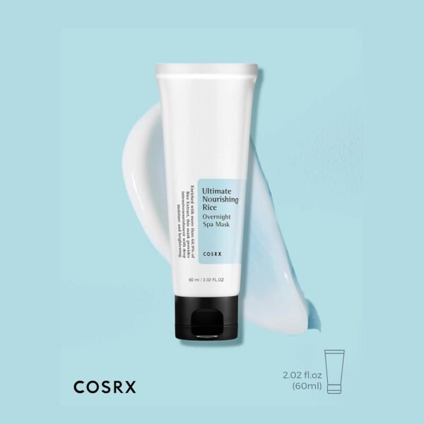COSRX Ultimate Nourishing Rice Overnight Spa Mask, 60ml - Image 2