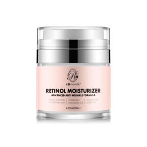 ROSVANEE Retinol Moisturizer Anti Aging Cream for Face, Neck and Eye with 2.5% Retinol, Hyaluronic Acid and Vitamins E & B5