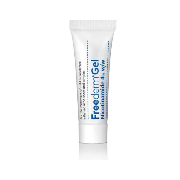 Freederm Gel With Nicotinamide. For Mild to Moderate Inflamed Acne Spots and Pimples. 10g - Image 2