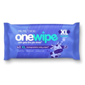 Mum & You Onewipe Baby Wipes Multipack, 100% Biodegradable Wet Wipes (10 Packs)