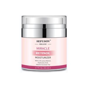 Retinol Moisturizer Cream,For Face&Eye Area Anti Aging Wrinkles & Acne & Fine Lines - With 2.5% Active Retinol (50Milliliter)