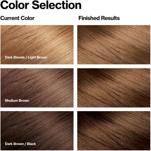 Revlon colorsilk Beautiful Color, 54 Light Golden Brown, 1 Count (Pack of 1) - Image 3