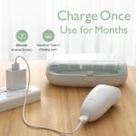 Momcozy Baby Nail File Electric, Baby Nail Clipper Electric, 360° Fog LED Gentle Light, 7 Grinding Head Replacement Pads - Image 5