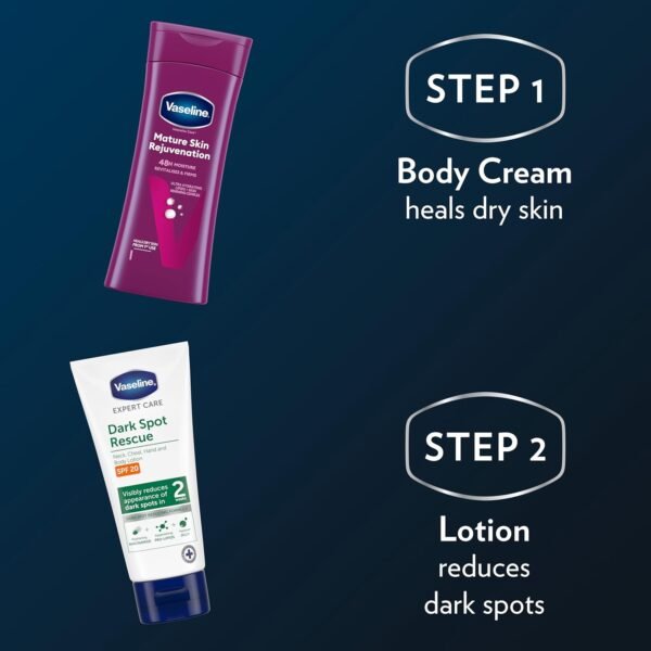 Vaseline Intensive Care Mature Skin Rejuvenation Body Lotion, maturing dry skin 400 ml - Image 2