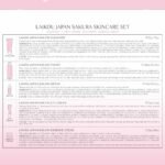 LAIKOU SkinCare Set, JAPAN Sakura Skin Care Sets & Kits - Cleanser,Toner,Face Serum,Eye Cream, Face Cream, Gift Set for Teenage Girls Women Mom Daughter Birthday, Travel Kit for All Skin Types, 5pcs - Image 5