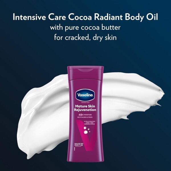 Vaseline Intensive Care Mature Skin Rejuvenation Body Lotion, maturing dry skin 400 ml - Image 3