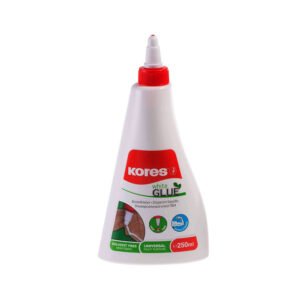 Kores - Strong-Hold White Adhesive Liquid Craft Glue for Kids and Adults - Pack of 1 x 250ml, 250ml, PVA