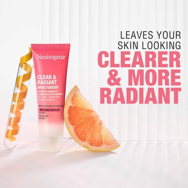 Neutrogena Clear & Radiant Moisturiser (1x 50ml) - Image 4