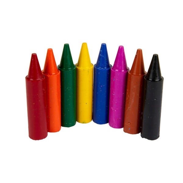 CRAYOLA MyFirst Jumbo Crayons - Assorted Colours Easy-Grip Colouring Crayons Perfect for Toddlers Hands - Pack of 8 - Image 2
