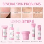 Skincare Gifts For Teenage Girls,Cherry Blossom Skincare Sets,Facial kit,Pamper Sets For Women Gifts - Image 4