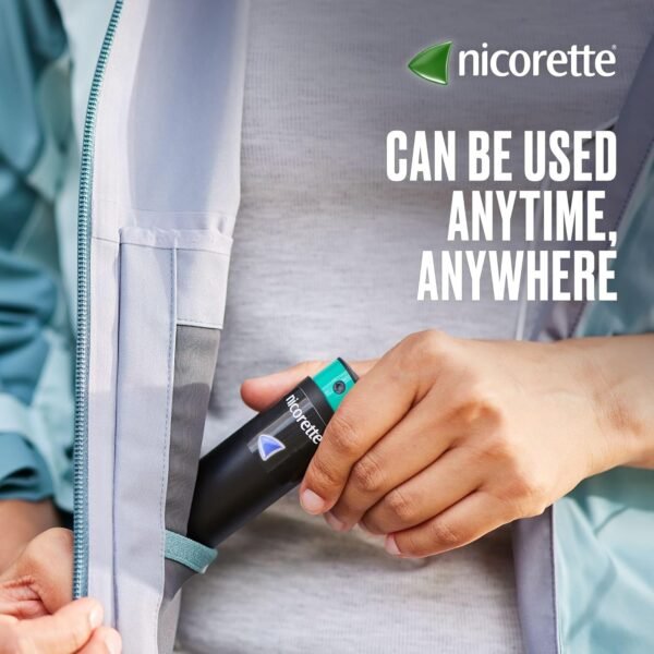 Nicorette QuickMist Mouthspray, Freshmint (1 x 150 Sprays) Smoking or Vaping Cessation Aid - Image 4