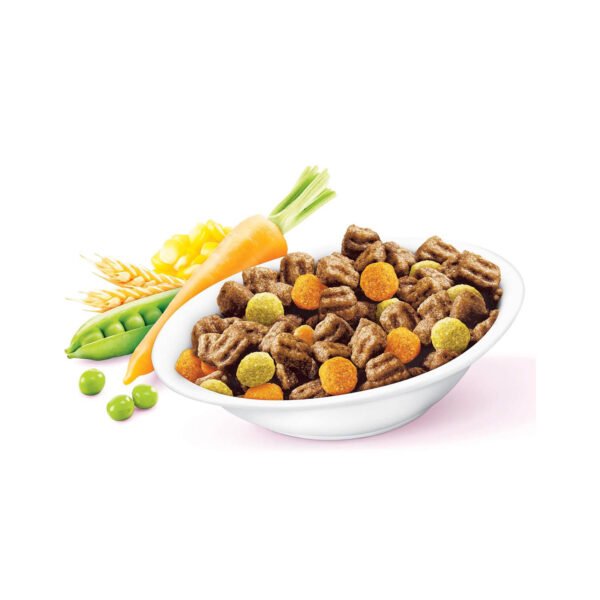 Pedigree Dog Dry Food for Small Dogs <10kg, Vital Protection with Chicken and Vegetables, 2.3kg - Image 2