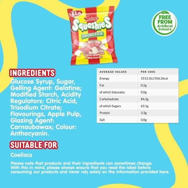 Squashies Original Price Marked 12 x 120g - Image 2