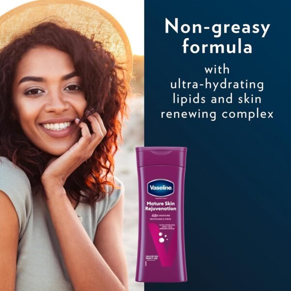 Vaseline Intensive Care Mature Skin Rejuvenation Body Lotion, maturing dry skin 400 ml - Image 4