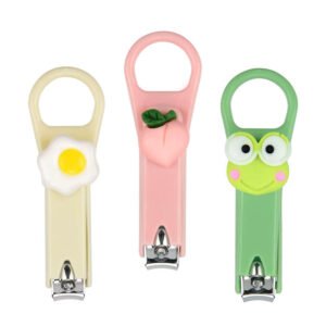 Nail Clippers Set,Kids Nail Clipper,3 Pieces Nail Clippers,Childrens Nail Clippers,Nail Clippers Sharp for Women,Girls,Children