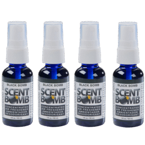 SCENT BOMB BLACK BOMB BOTTLE 4PK
