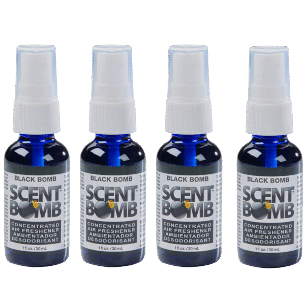 SCENT BOMB BLACK BOMB BOTTLE 4PK