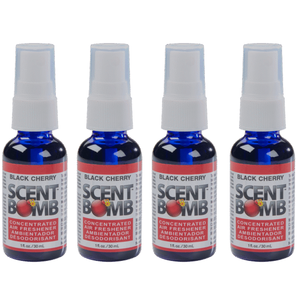 SCENT BOMB BLACK CHERRY BOTTLE 4PK