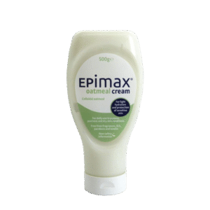 2 x Epimax Oatmeal Cream 500g for Eczema/Psoriasis